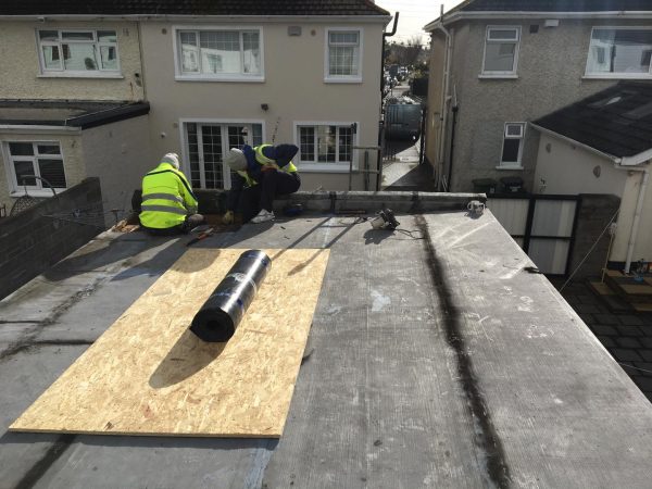 Roof Wise Fitting a flat roof in Artane, County Dublin