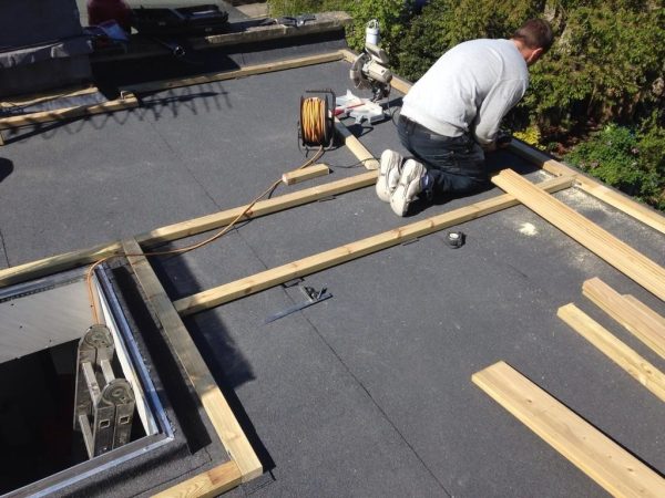 Roof Wise Fitting a flat roof in Kill, County Kildare